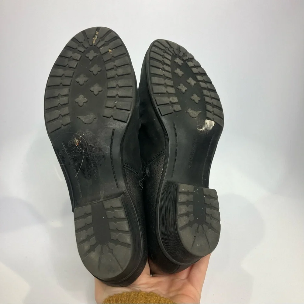 Rockport gratasha panel black‎ ankle boots size 8